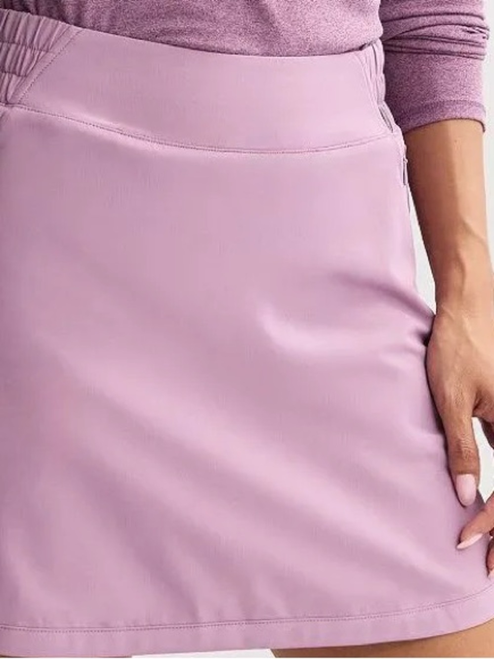 NWOT Tek Gear Lilac Performance Skort